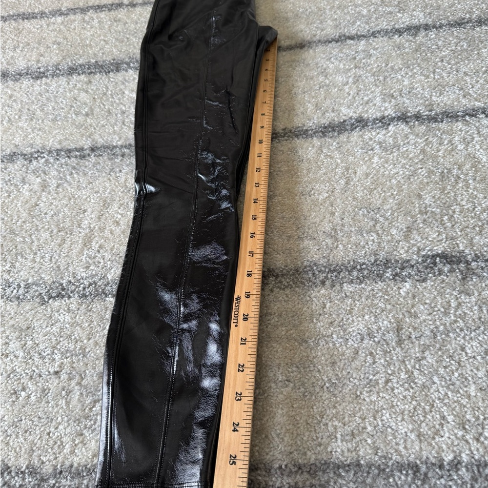 SPANX Black leather Leggings - Picture 12 of 14